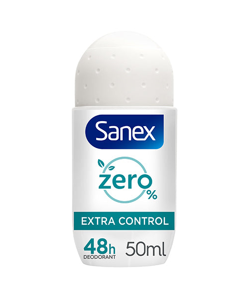 Sanex Roll On 50ml Αποσμητικά σώματος Zero 0% Extra Control 48h