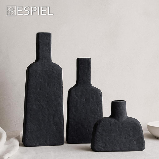 ΒΑΖΟ ΚΕΡΑΜ. ΠΛΑΚΕ ΜΑΥΡΟ 23X9,2X36,2ΕΚ