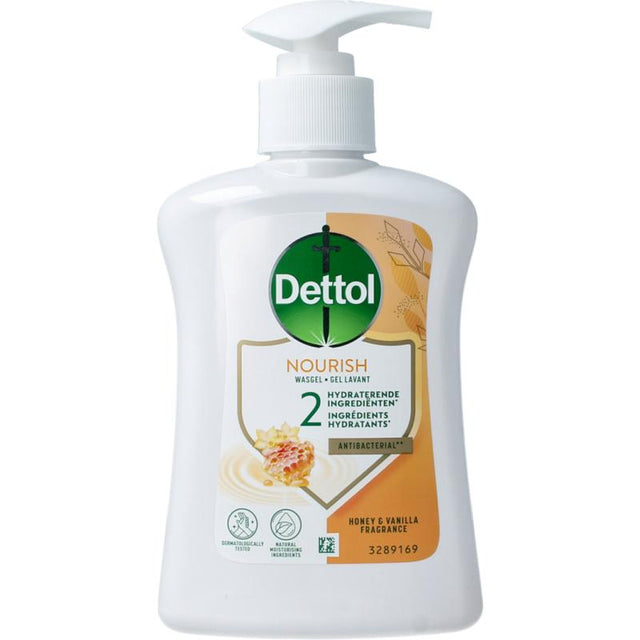 Dettol Κρεμοσάπουνο 250ml Αντιβακτηριδιακό Μέλι