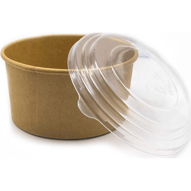 kraft Μπολ σαλάτας με καπάκι 40oz Σετ 5τμχ. Giovanni