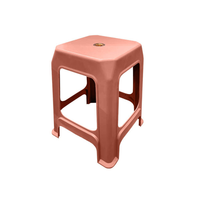 Σκαμπό Πλαστικό Ροζ Χρώμα TnS 32-950-1494