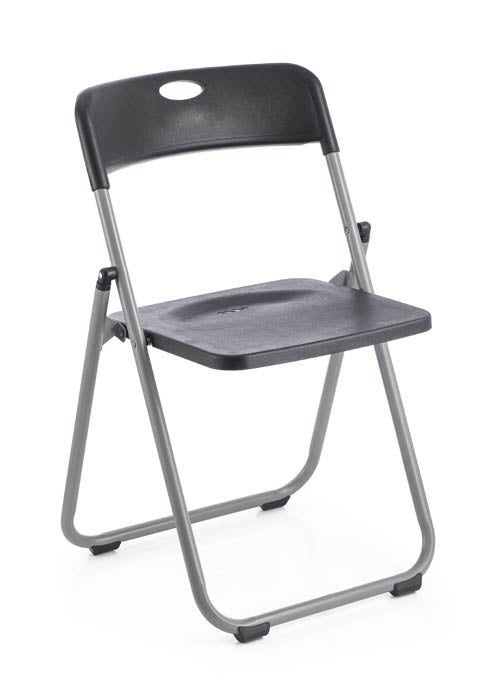 Καρέκλα Μεταλλική Πτυσσόμενη Μαύρη 43x41x74εκ TnS 33-950-2380