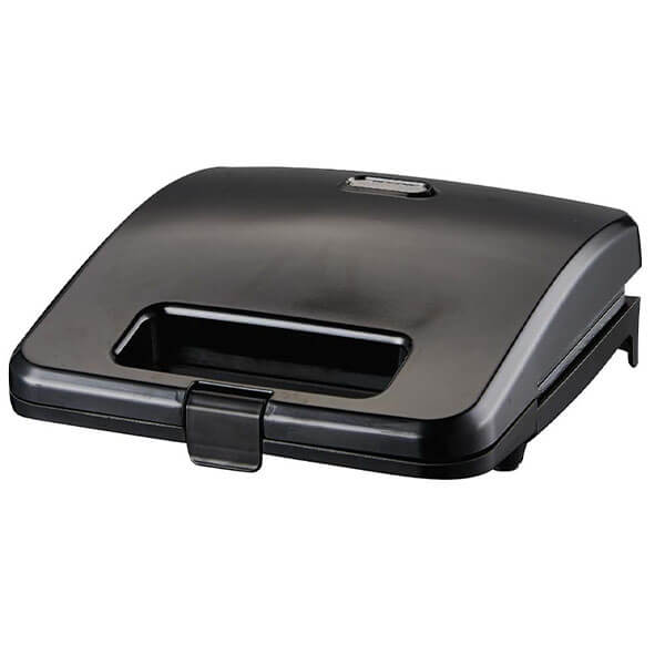 Τοστιέρα Αντικολλητική Μαύρη 750W TnS