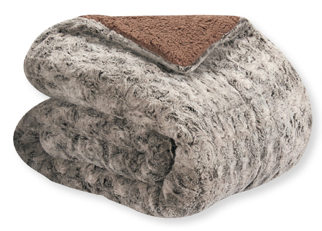 Κουβέρτα Διπλή 200x220εκ. Γούνα Προβατάκι