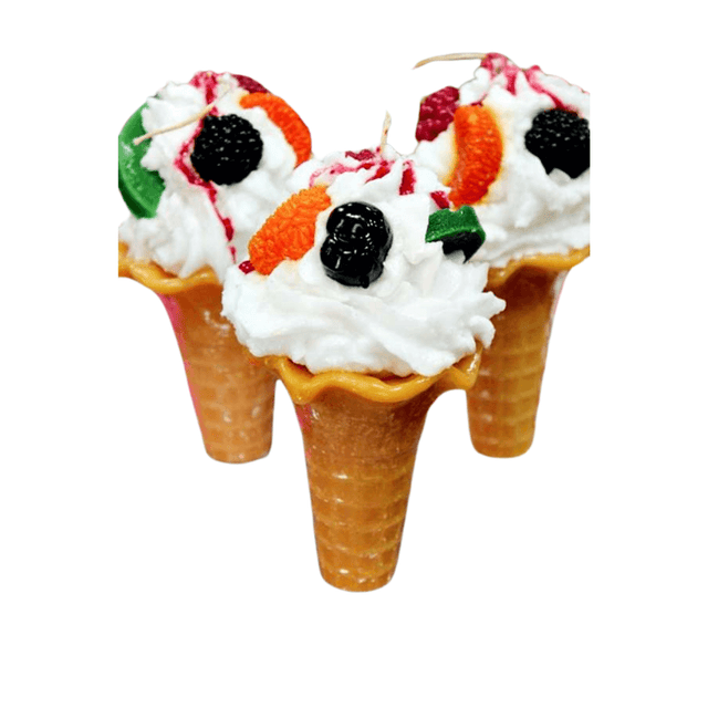 Λαμπάδα Πασχαλινή (Gerakis) Παγωτό Χωνάκι Μαργαρίτα 6x16cm 001552