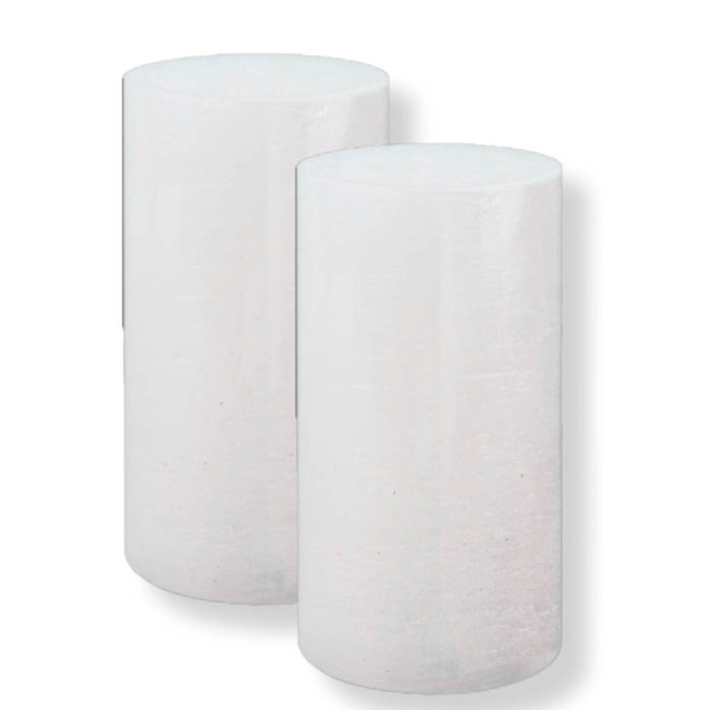 Κερί Κορμός Αρωματικό Λευκό 6.5x15cm TnS 05-950-3171