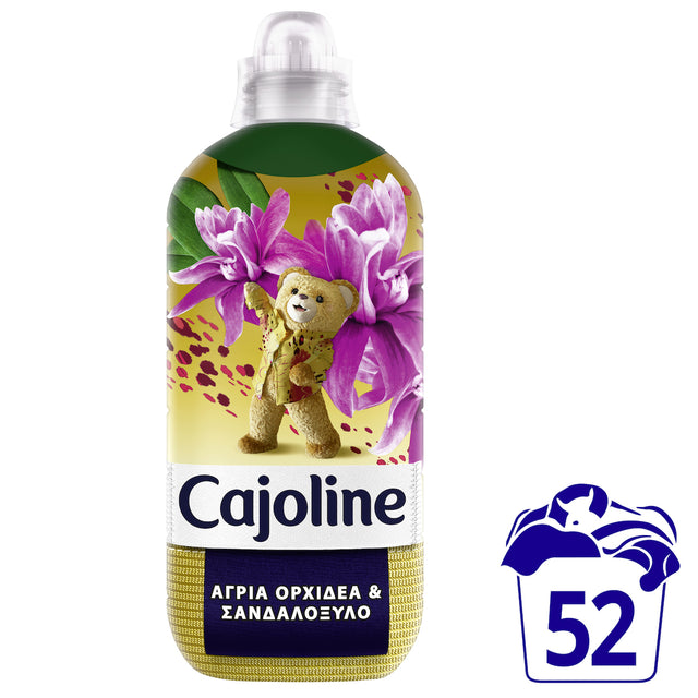 Cajoline Μαλακτικό Ρούχων 1.096ml 52μεζ. με Άρωμα Άγρια Ορχιδέα & Σανδαλόξυλο