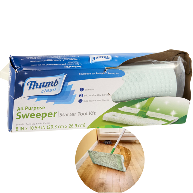 Παρκετέζας Σύστημα Καθαρισμού Πατώματος 4 Πανάκια TH-314 TnS 32-950-1435