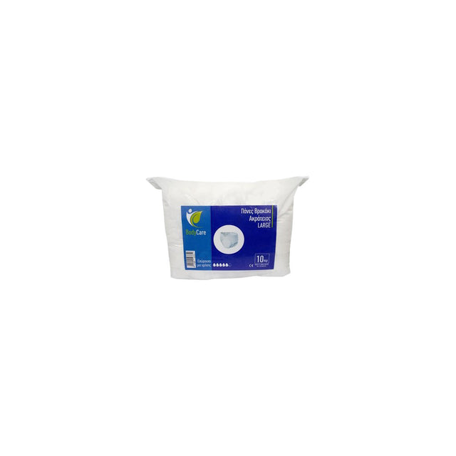 Πάνα Βρακάκι BodyCare Ακράτειας 10τμχ. Large