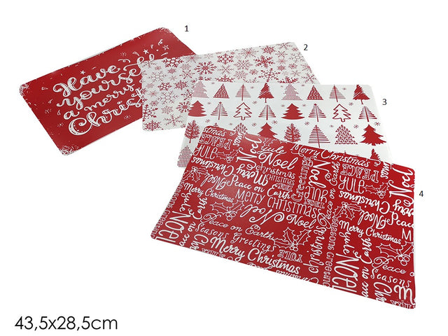 Σουπλά Χριστουγεννιάτικο Πλαστικό 30x45cm General Trade