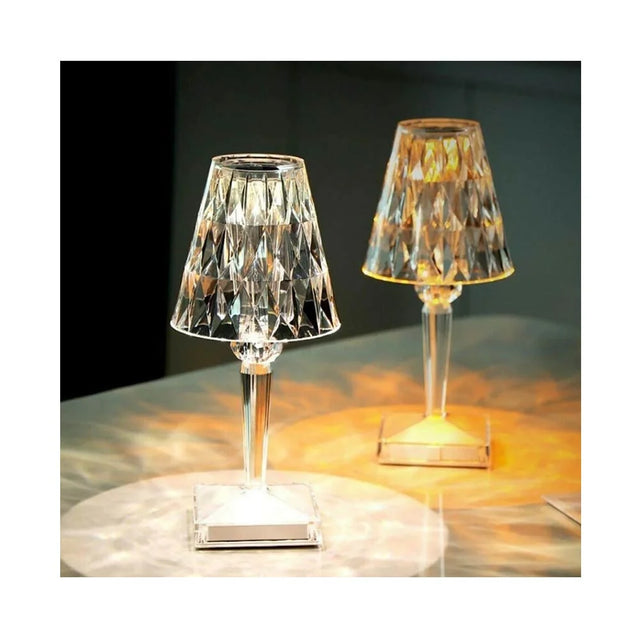 Φωτιστικό Λαμπατέρ Επιτραπέζιο ''DIAMOND'' με Επαναφορτιζόμενη Μπαταρία TnS 35-950-1133