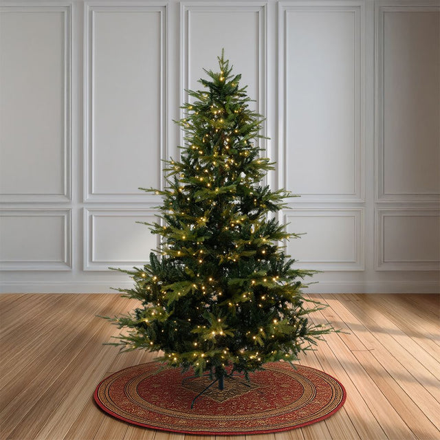 Δέντρο Χριστουγεννιάτικο PRE-LIT NORTH STAR 210cm με 450 Λευκά LED Φωτάκια