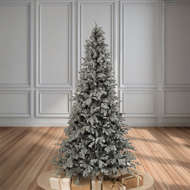 Δέντρο Χριστουγεννιάτικο Χιονισμένο FLOCKED WINTER FANTASY 270cm PE+PVC