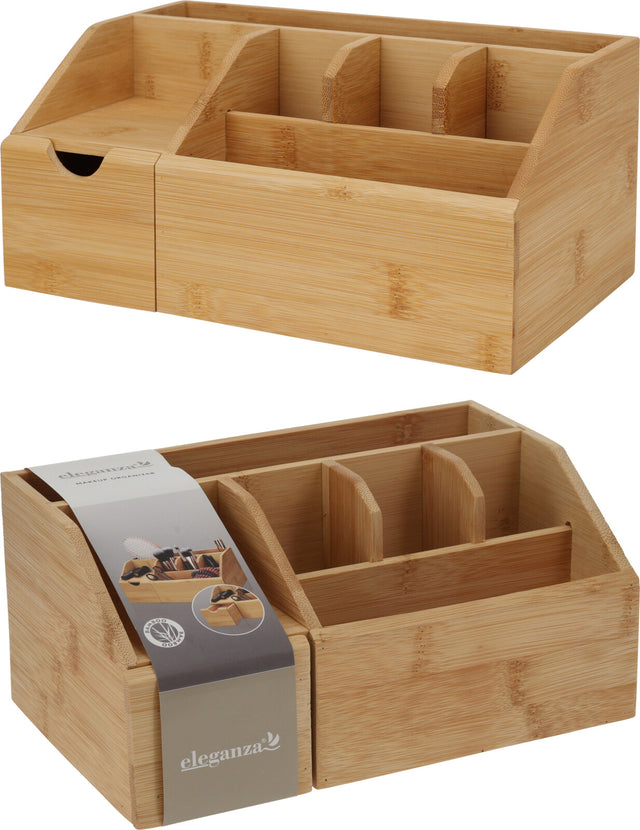 Θήκη Οργάνωσης Καλλυντικών Bamboo 24x15x11cm
