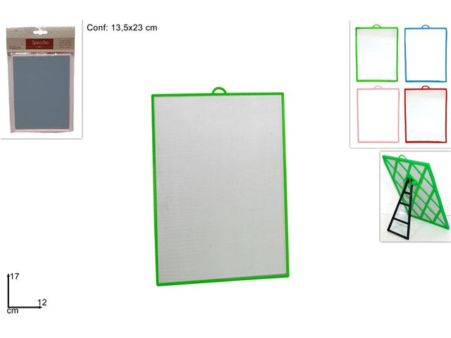 Καθρέφτης Πλαστικός Επιτραπέζιος 17x12m