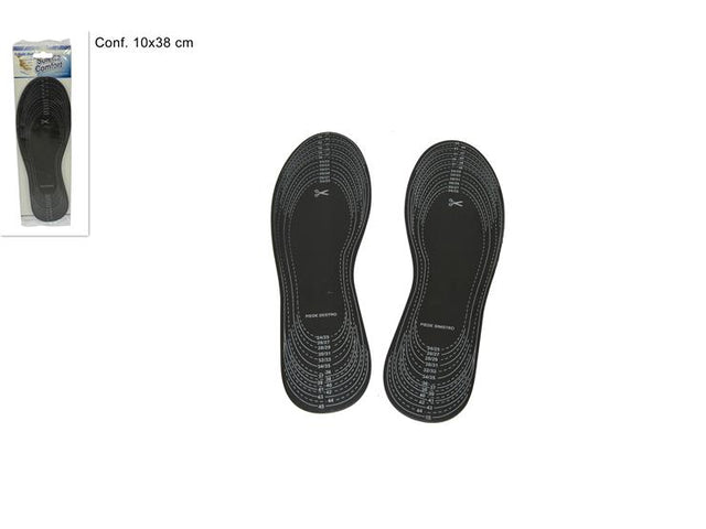Πάτοι Παπουτσιών Μαύρο 2τμχ. Νο24-45 Welkhome