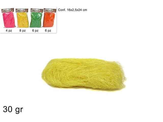 Χόρτο Σιζάλ Διακοσμητικό 30gr