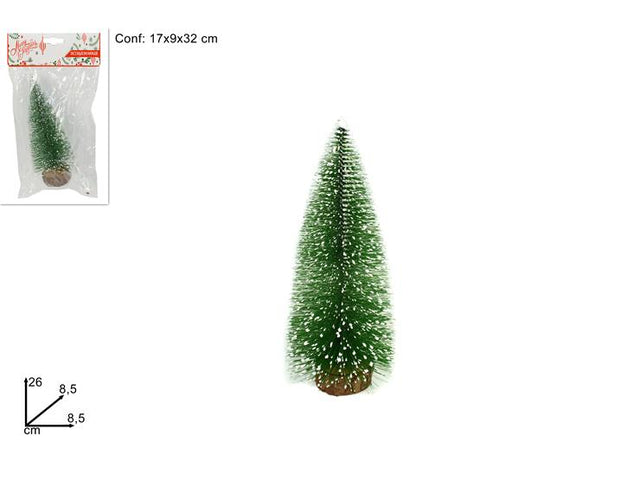 Δέντρο Επιτραπέζιο Διακοσμητικό Πράσινο Πλαστικό 26cm