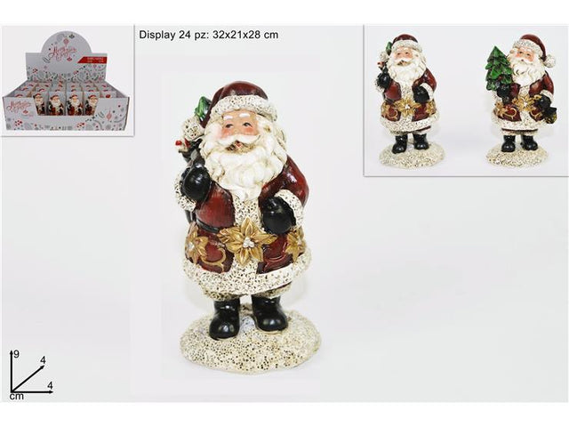 Άγιος Βασίλης Κεραμική Φιγούρα 9cm