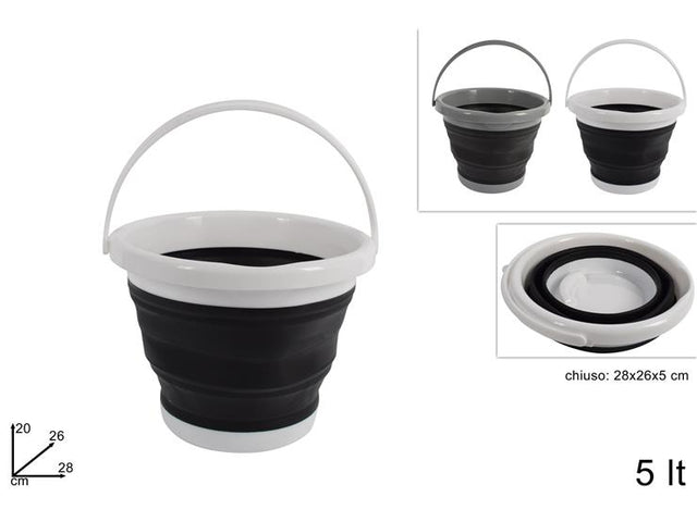 Πτυσσόμενος Κουβάς 5lt