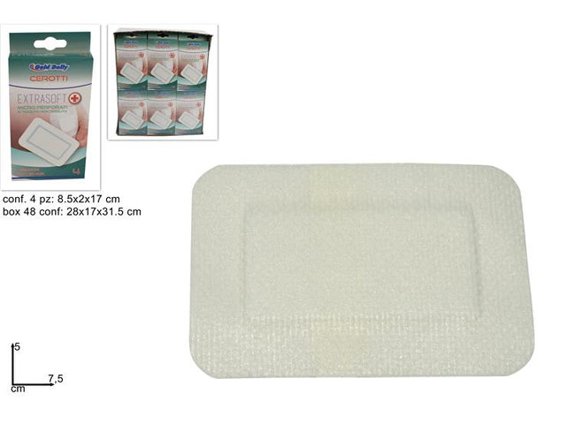 Αυτοκόλλητα Αποστειρωμένα Αυτοκόλλητα Σετ 4/τεμ 5x7.5cm