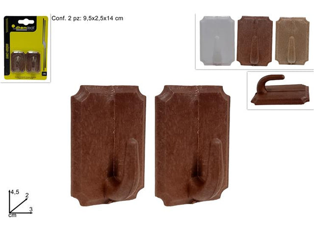 Κρεμαστράκια Τοίχου Σετ 2/τεμ 4.5X3cm.