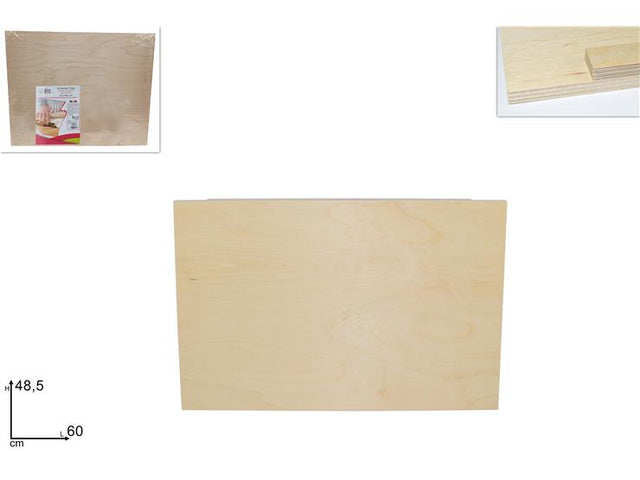 Πλαστήρι Ξύλινο Ορθογώνιο 48.5x60cm