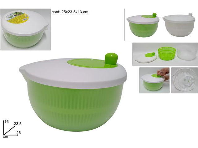 Στεγνωτήρας-Σουρωτήρι Λαχανικών Πλαστικός 16x25cm