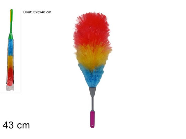 Ξεσκονόπανο Με Λαβή Φτερό ξεσκονίσματος 43cm