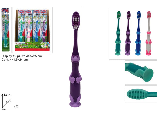 Οδοντόβουρτσα Παιδική με Βεντούζα 24cm