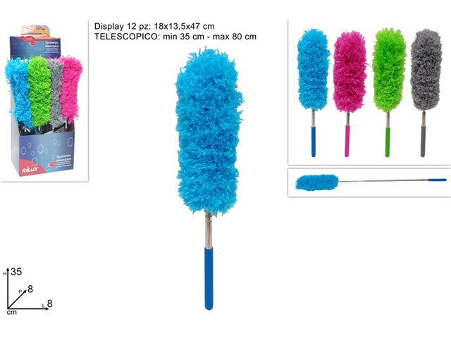 Ξεσκονόπανο με Πτυσσόμενο Κοντάρι 35x80cmcm