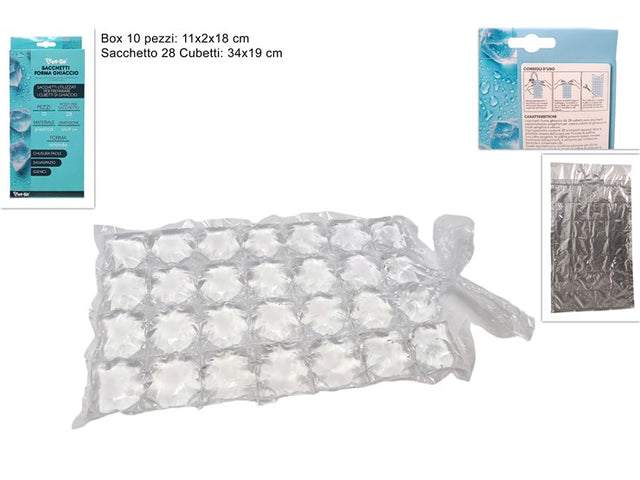 Παγοκυψέλες μιας Χρήσης Σετ 10/τεμ για 280 Παγάκια