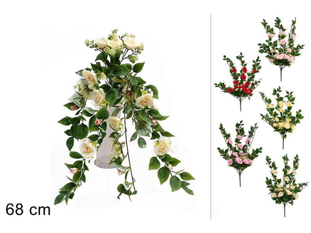 Μπουκέτο από Τεχνητά Φυτά Y68cm