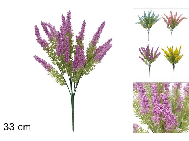 Μπουκέτο από Τεχνητά Φυτά λεβάντα Y33cm