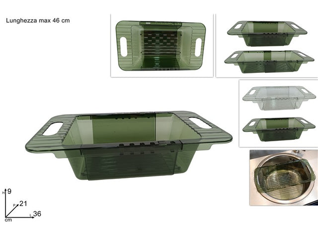 Σουρωτήρι Πλαστικό Πτυσσόμενο 9x36cm