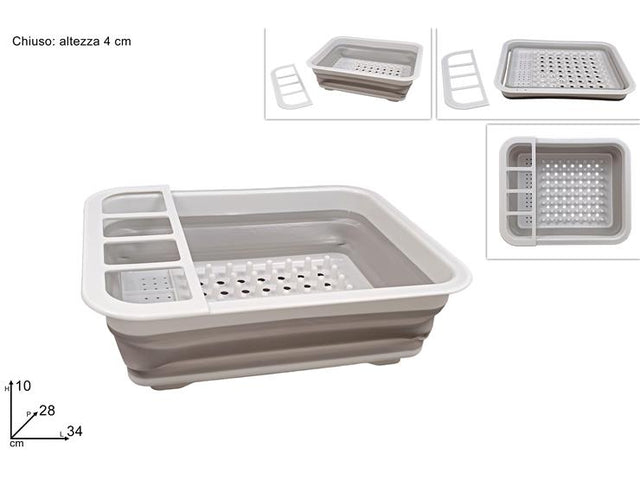 Πιατοθήκη Πλαστική Νεροχύτη 10x28x34cm