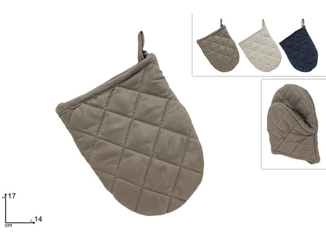 Γάντι Κουζίνας Υφασμάτινο 17cm σε 3 Χρώματα