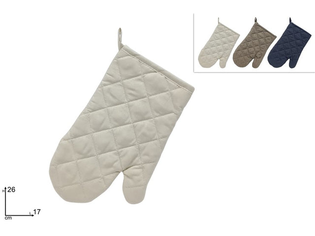 Γάντι Κουζίνας 26cm Υφασμάτινο σε 3 Χρώματα