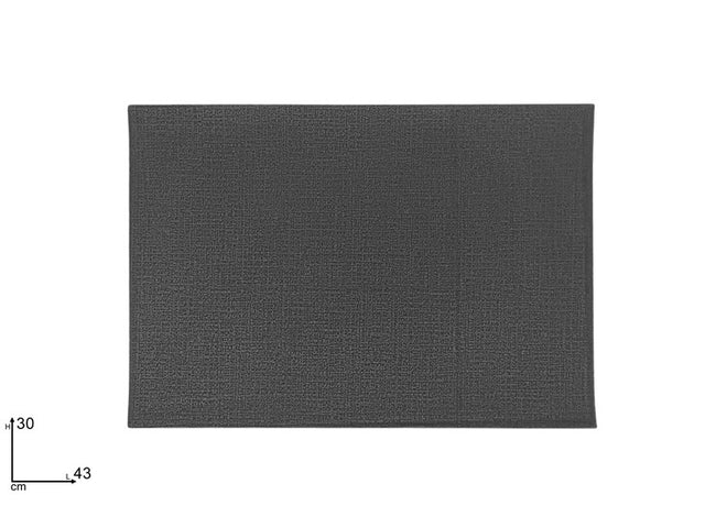 Σουπλά Δερματίνη 43x0cm Μαύρο