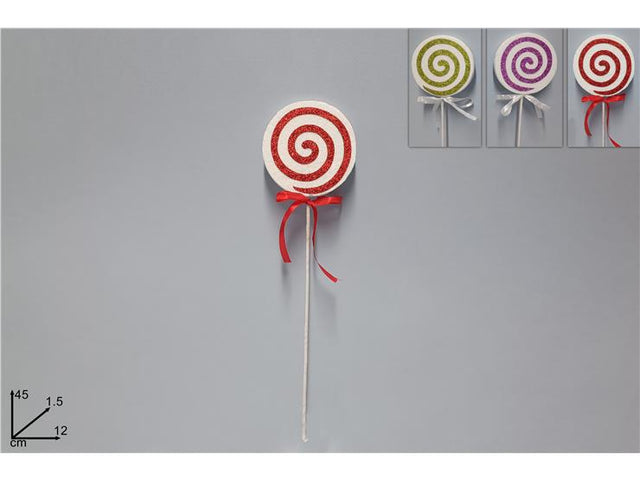 Χριστουγεννιάτικο Γλυφιτζούρι απο Φελιζόλ Κόκκινο 45cm