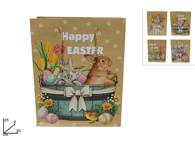 Σακούλα Δώρου Πασχαλινή 25x20x9cm