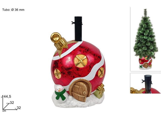 Βάση για Χριστουγεννιάτικο Δέντρο Σχέδιο Χριστουγεννιάτικη Μπάλα D36mm