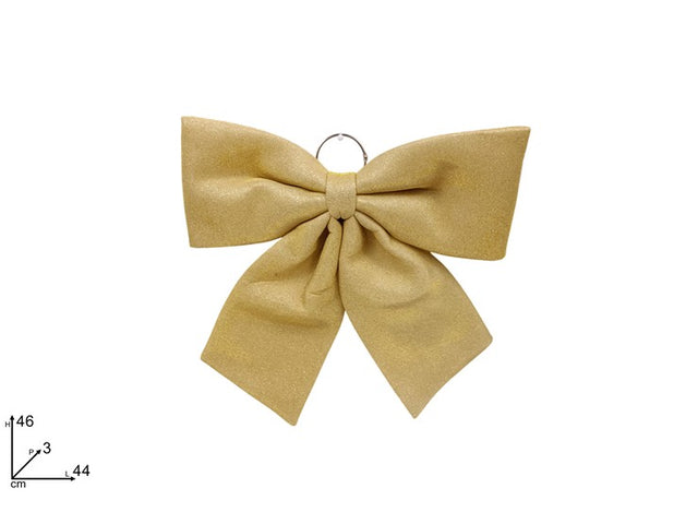 Φιόγκος Βελούδινος Κρεμαστός Χρυσός 44cm