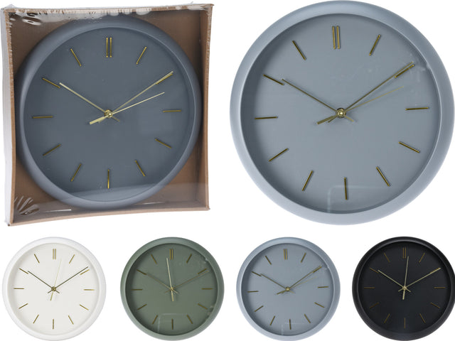 Ρολόι Τοίχου 30X45cm 4 Χρώματα