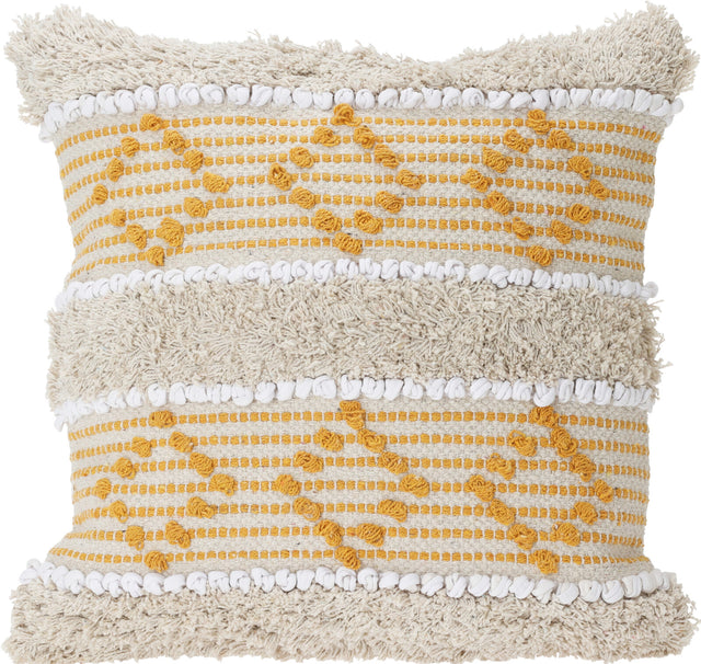 Μαξιλάρι Διακοσμητικό 45X45CM Βαμβακερό Κίτρινο