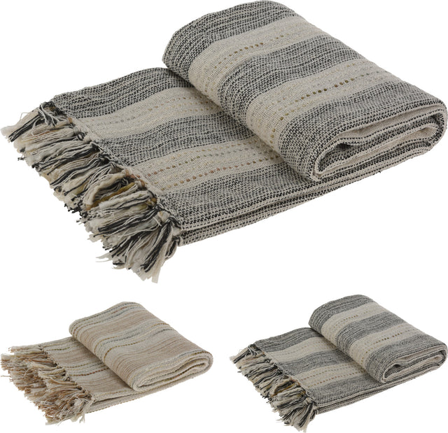 Ριχτάρι Βαμβακερό 130X170CM Μπέζ