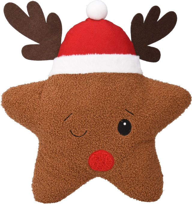 Μαξιλάρι Χριστουγεννιάτικο σε Σχήμα Αστέρι 43cm