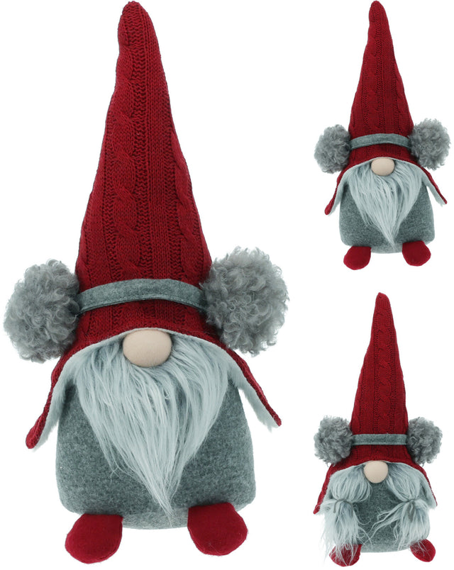 Νάνος Διακοσμητικός Κόκκινο/Γκρί 39cm