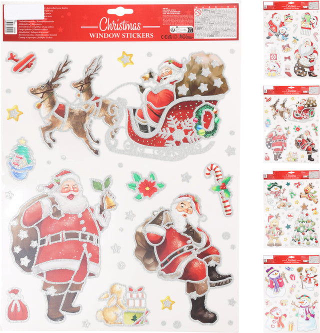 Αυτοκόλλητα Χριστουγεννιάτικα 30x42cm