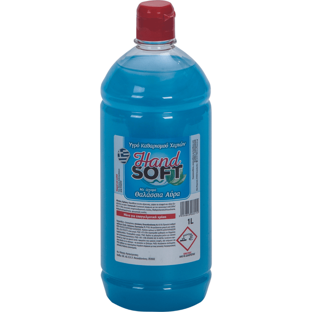 Biarom - Hand Soft 1000ml Υγρό Κρεμοσάπουνο Χεριών Με Άρωμα θαλάσσια Άυρα